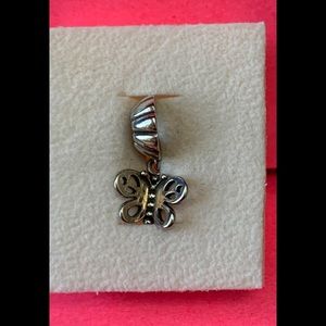 Pandora sterling silver charm.